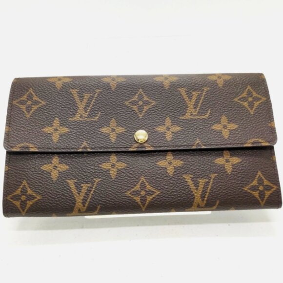 Louis Vuitton Sarah Bifold Monogram Wallet mon-356-09012025 - Picture 1 of 9